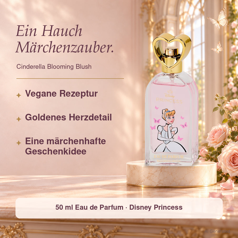Disney Princess Cinderella Blooming Blush Eau de Parfum - 50 ml Limited Edition