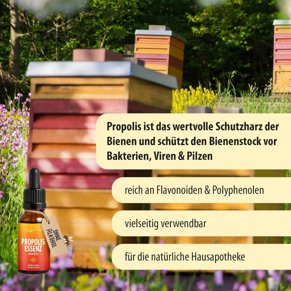 Little Bee Fresh Propolis Essenz Pflegt, schützt & beruhigt · alkoholfrei · 30 ml – Bild 6