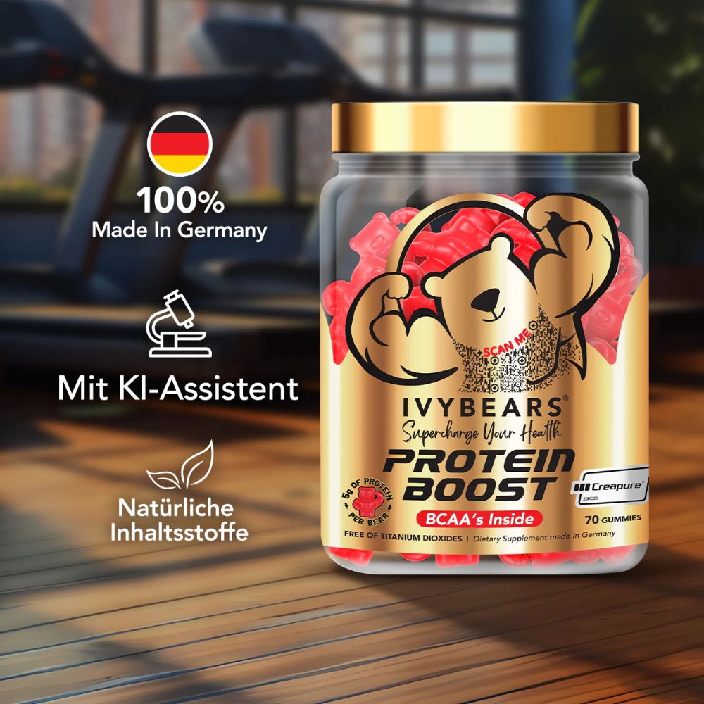 IvyBears Protein Boost · Muskelaufbau & Erholungsunterstützung – Bild 4