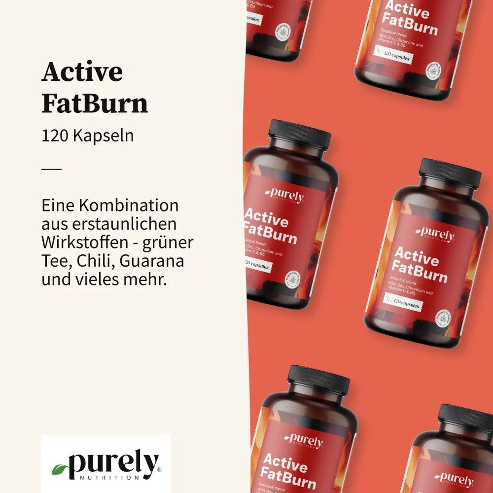 Purely Active FatBurn für Gewichtskontrolle · 120 Kapseln – Bild 3