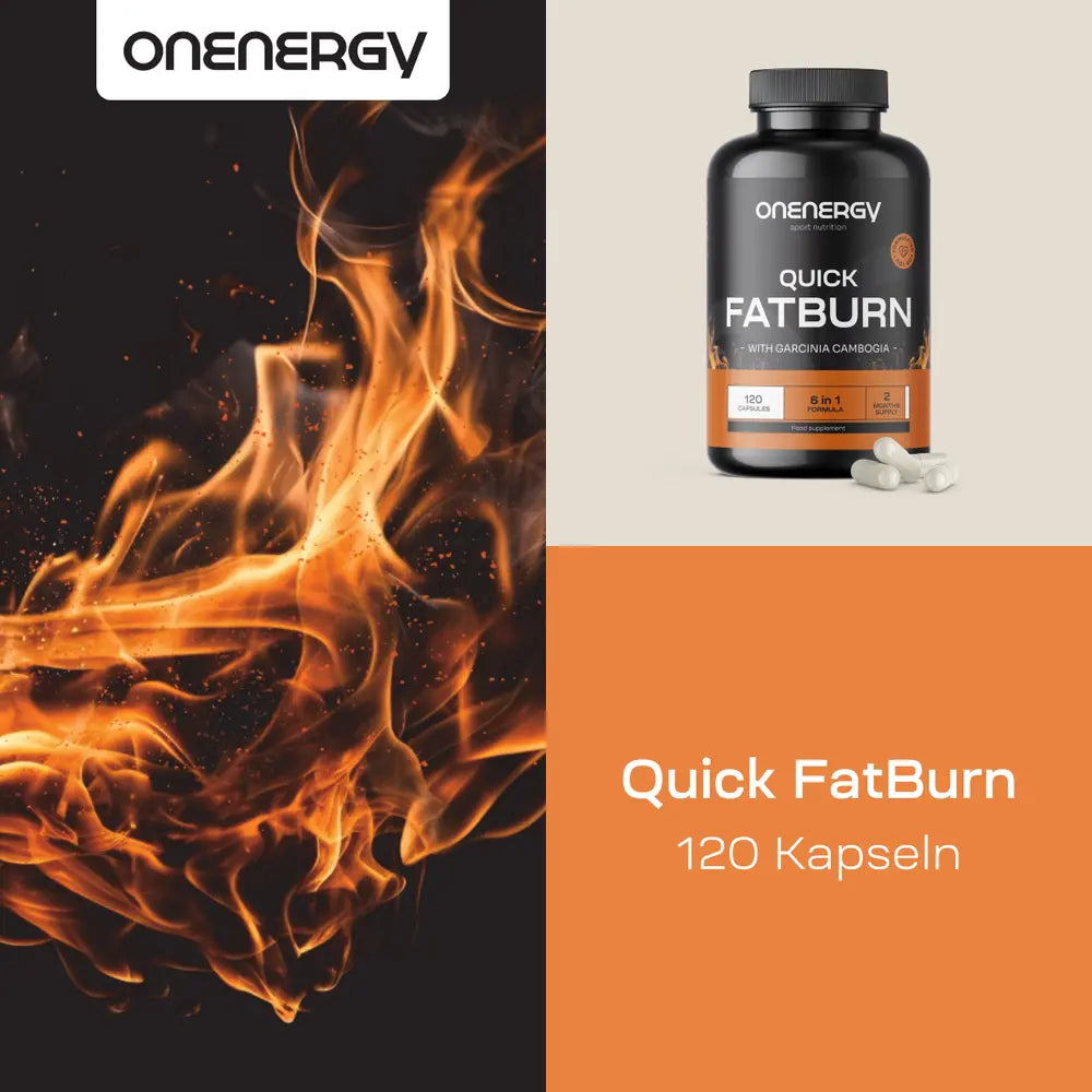 OnEnergy Quick FatBurn für Fettstoffwechsel & Gewichtsregulierung · 120 Kapseln – Bild 3