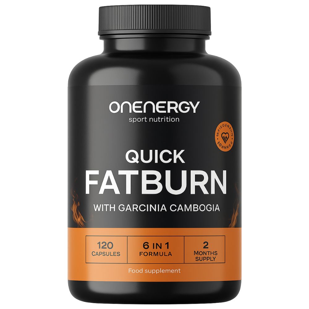 OnEnergy | Quick FatBurn für Fettstoffwechsel & Gewichtsregulierung - 120 Kapseln