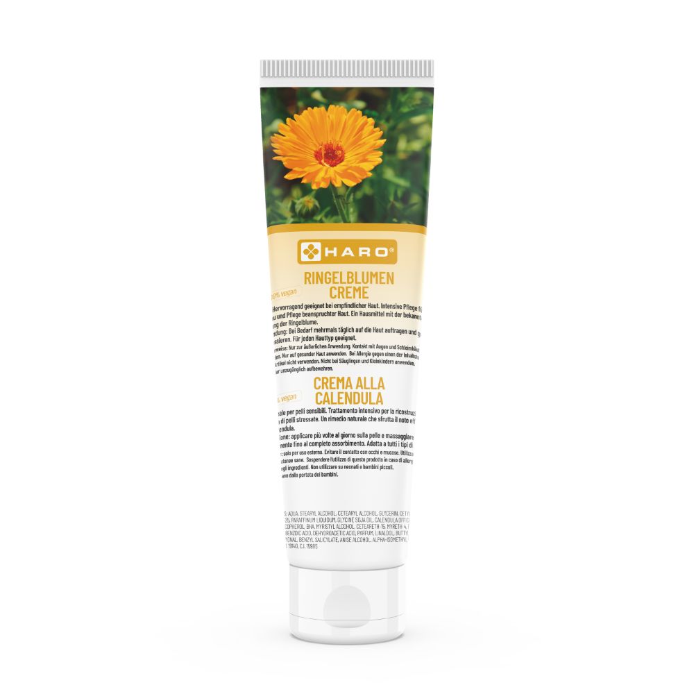 Haro Ringelblumen Creme · Intensive Pflege für deine Haut · 100ml