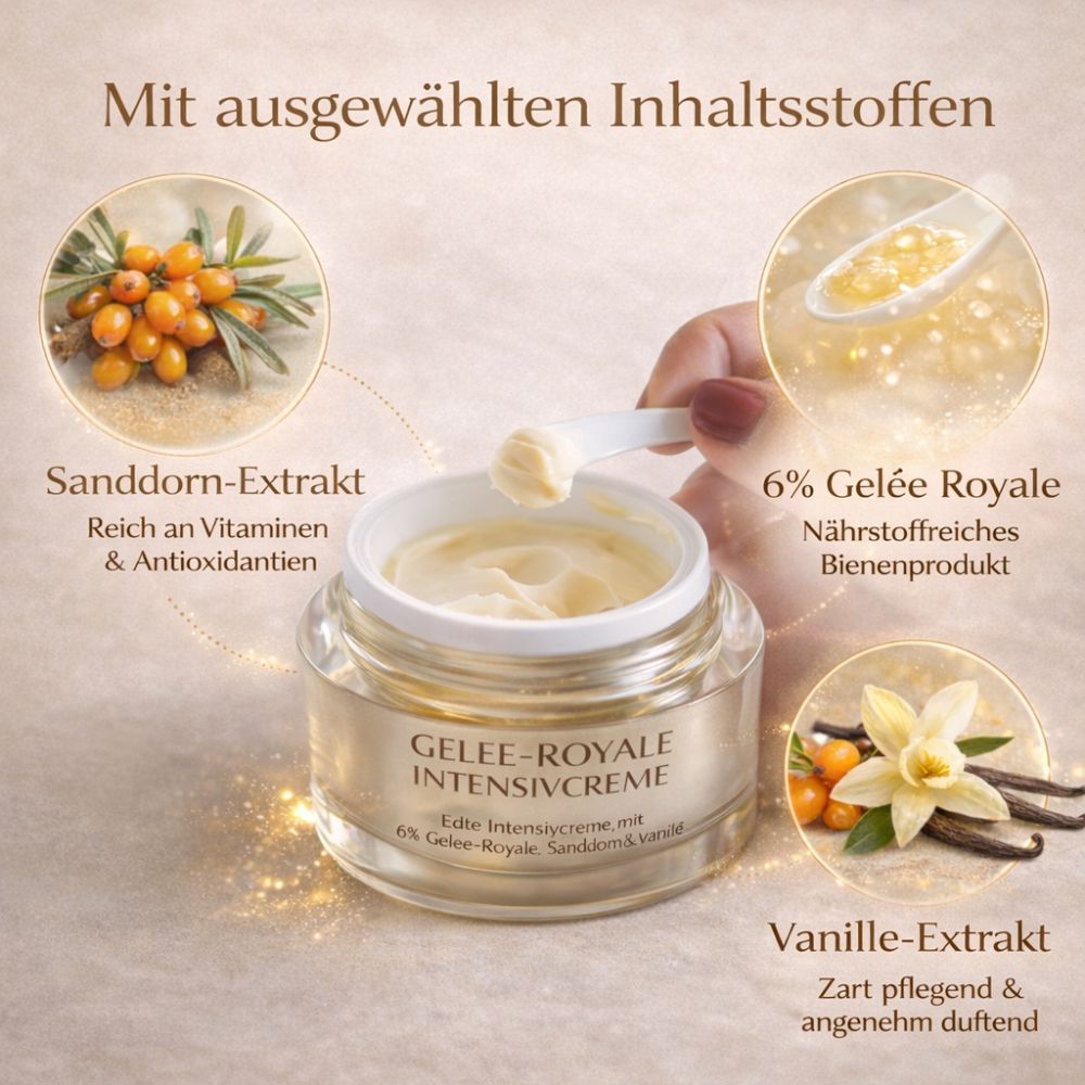 Schloßwald-Bienengut Rose-Royal Gesichtscreme · 50ml – Bild 3