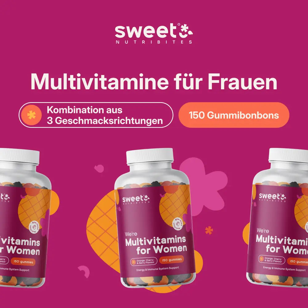 Sweet Nutribites Multivitamine für Frauen · 150 Gummies – Bild 5