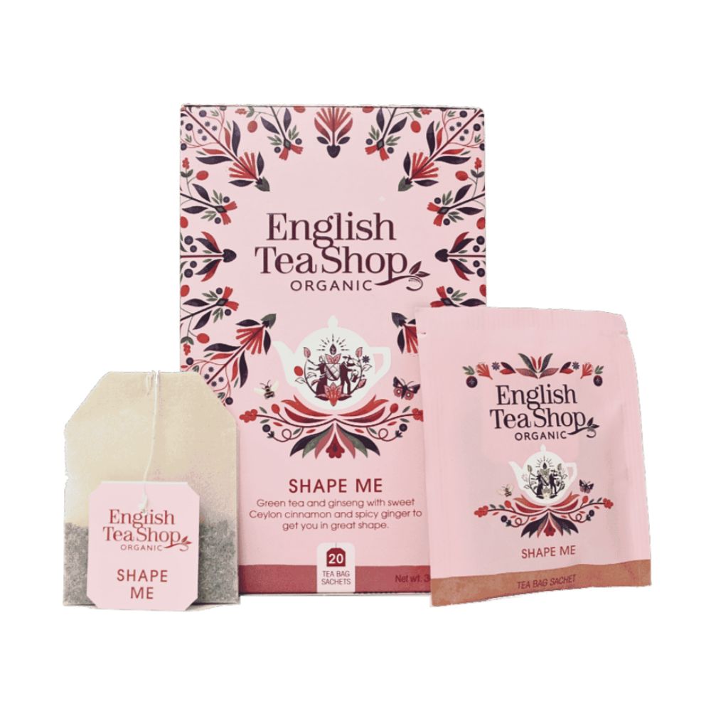 English Tea Shop Shape Me BIO Wellness-Tee · 20 Teebeutel – Bild 2