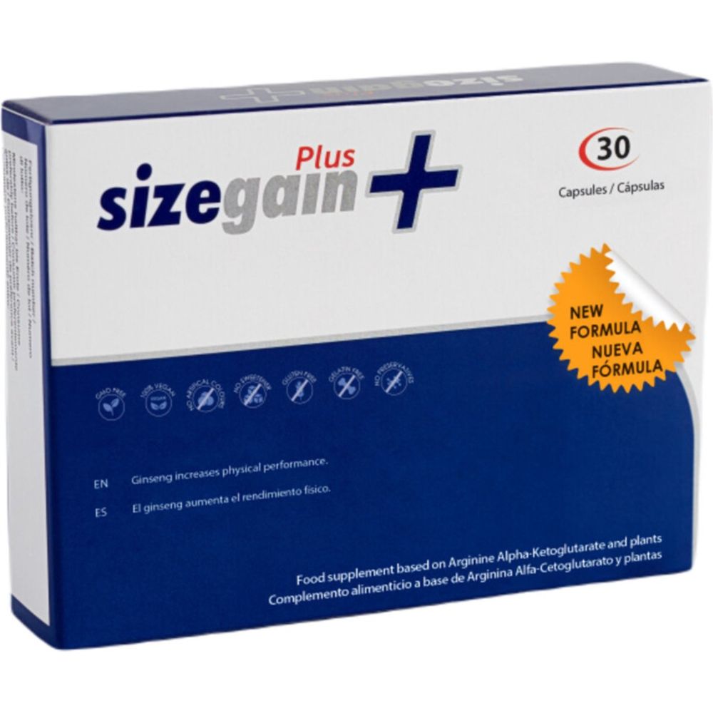500Cosmetics SizeGain Plus zur Steigerung der Potenz · 30 Kapseln – Bild 4