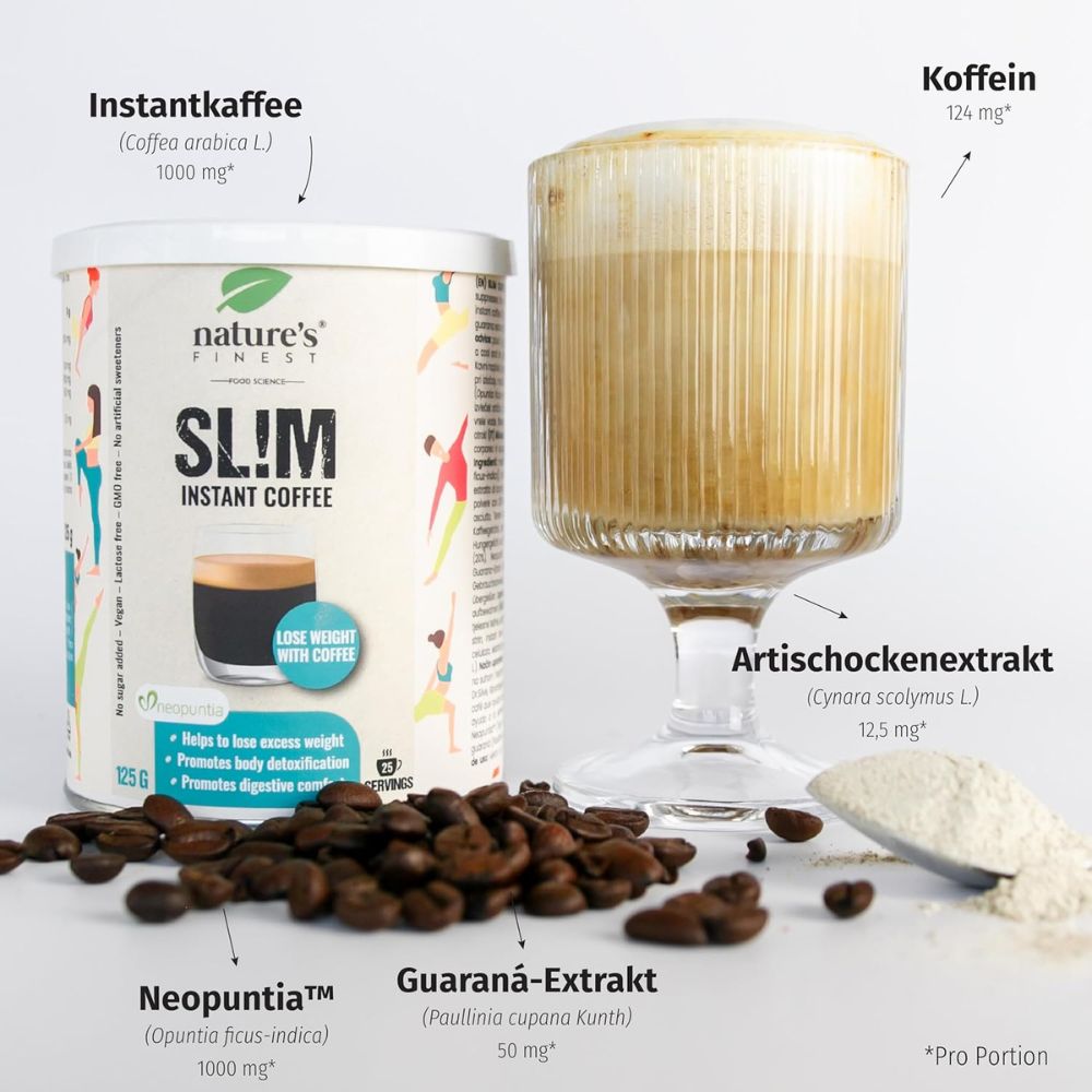 Nature's Finest SL!M Kaffee zur Unterstützung des Abnehmstoffwechsels – Bild 3