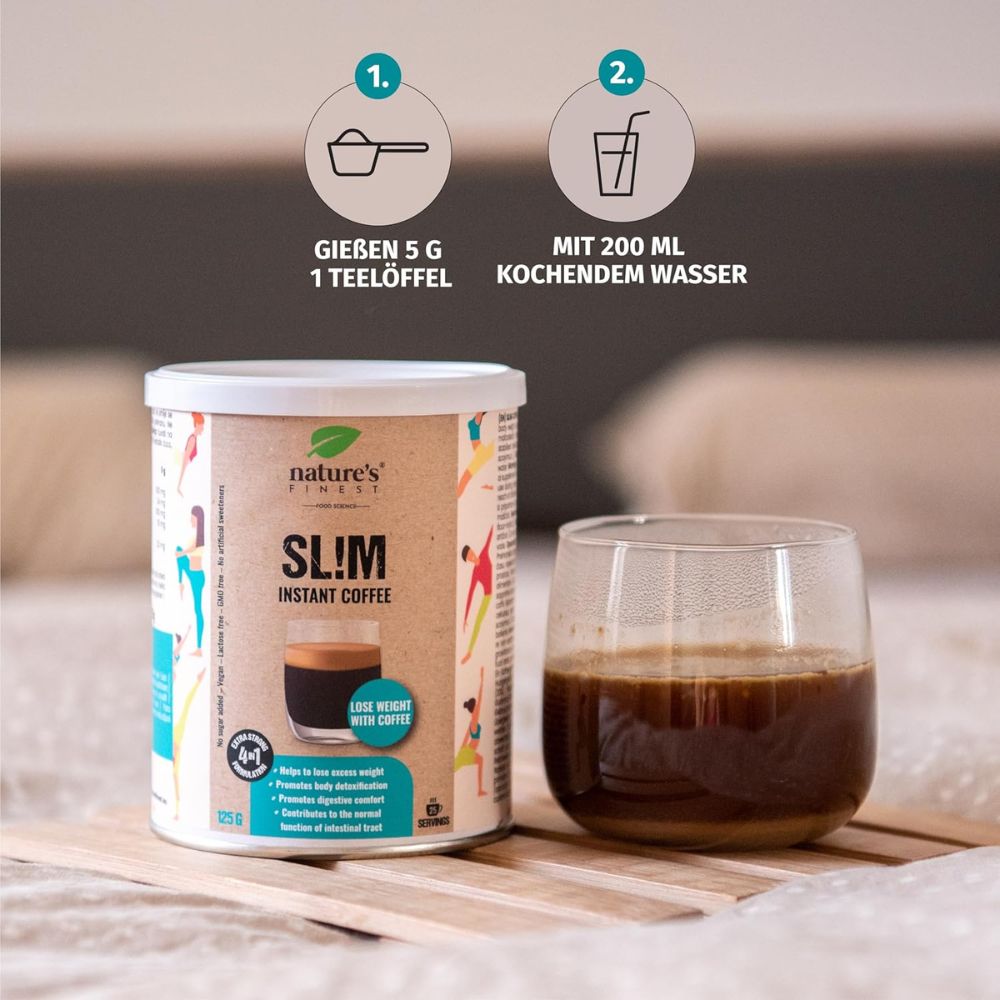 Nature's Finest SL!M Kaffee zur Unterstützung des Abnehmstoffwechsels – Bild 4