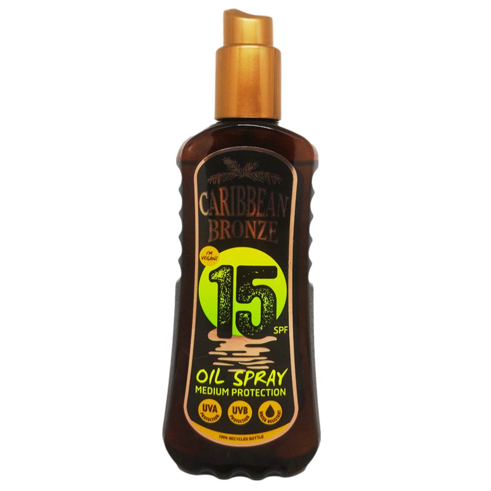 Caribbean Bronze Sonnenschutzöl Spray LSF 15 · 200 ml