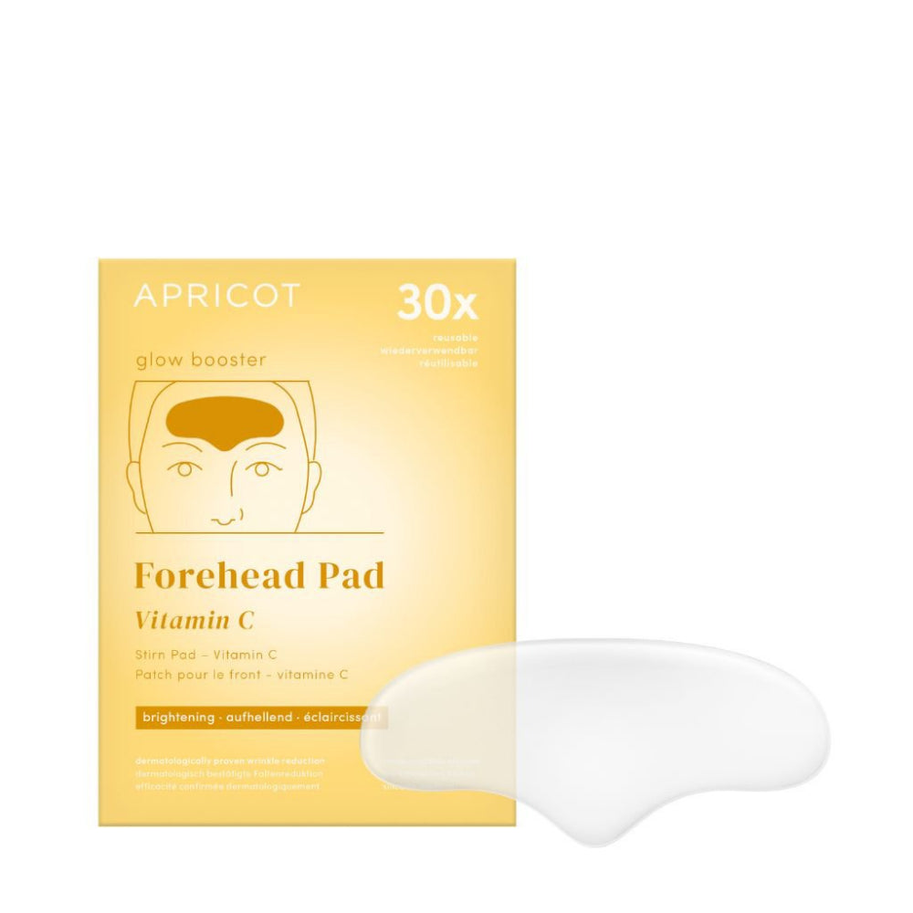 APRICOT Stirn Pad mit Vitamin C · Wiederverwendbar · 30 Behandlungen