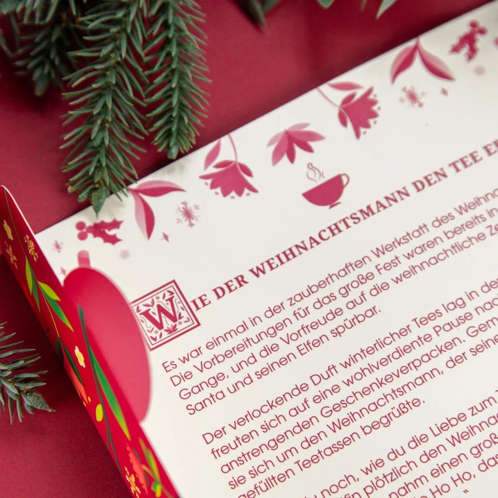 English Tea Shop Teebuch "Weihnachtsgeschichte" · 24 BIO Teebeutel & Geschichte zum Lesen – Bild 5