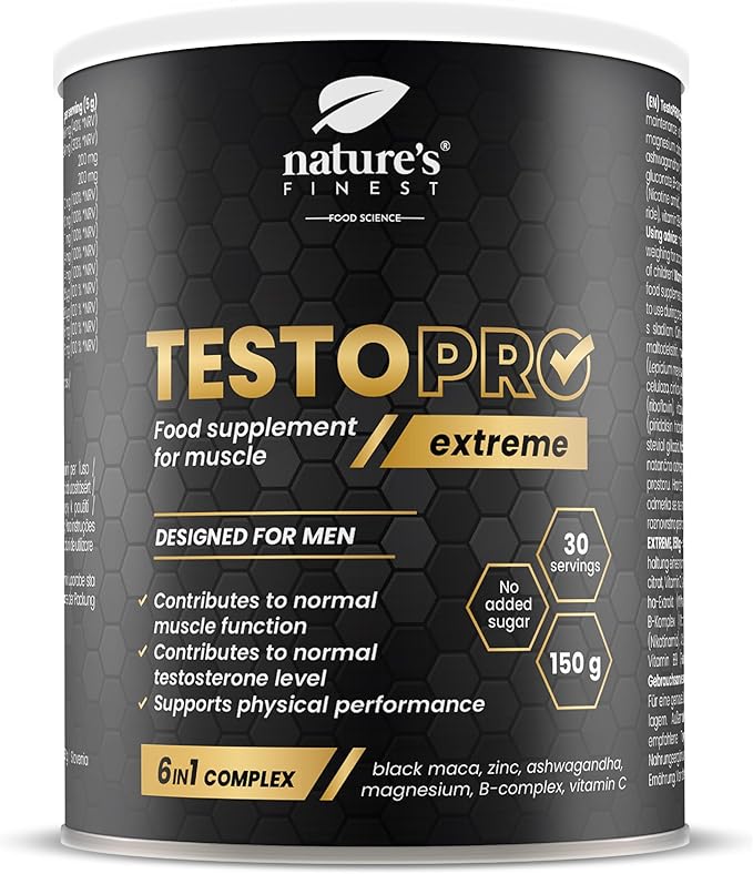 Nature's Finest Man Pro 4-in-1 Transformationspaket (550 g) – Bild 4