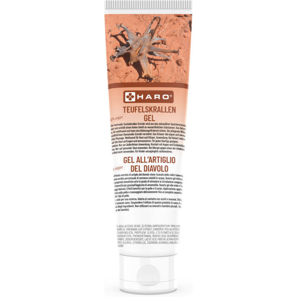 Haro Teufelskrallen Gel · Wohltuend für den ganzen Körper · 100ml