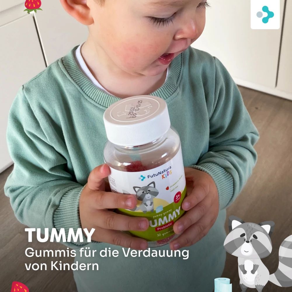 FutuNatura TUMMY · Kindergummies für eine bessere Verdauung · 30 Stück – Bild 3