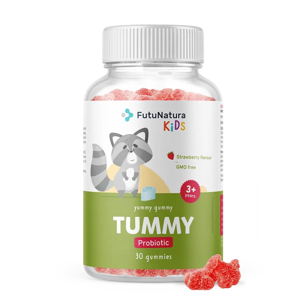 FutuNatura TUMMY · Kindergummies für eine bessere Verdauung · 30 Stück