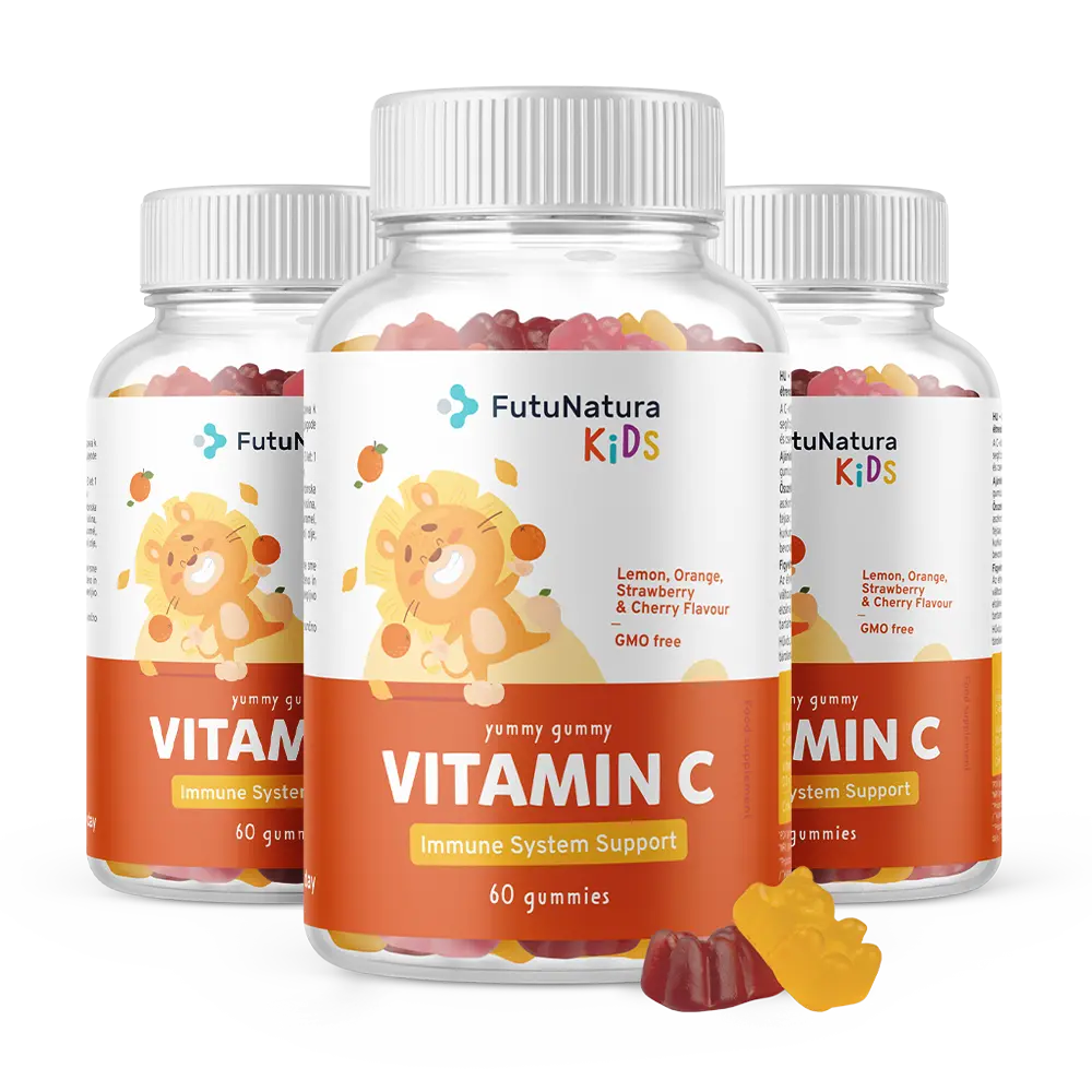 FutuNatura Vitamin C Gummies für Kinder · zur Stärkung der Immunität · 60 / 180 Stück – Bild 5