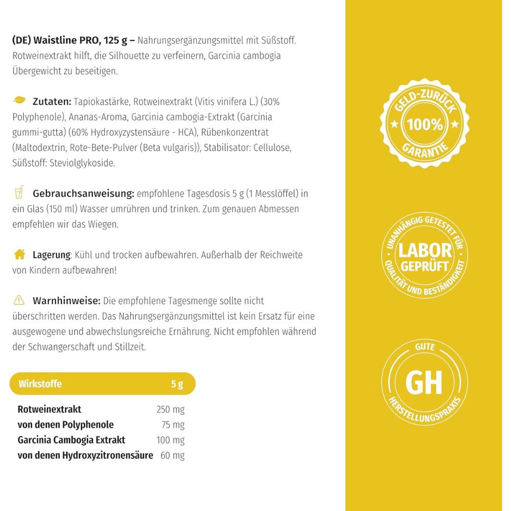 Nature's Finest Waistline Pro · Reduktion von Fettansammlungen – Bild 6