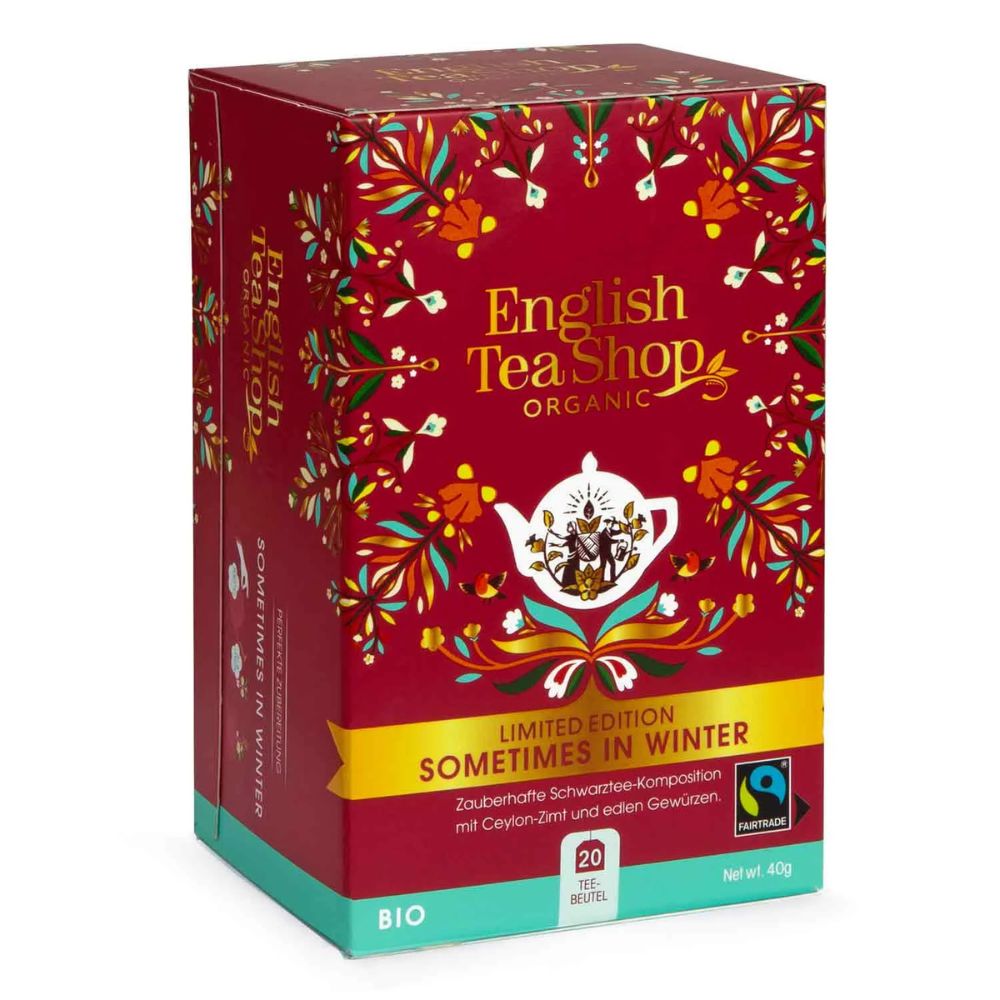 English Tea Shop Wintertee "Sometimes in Winter" · 20 Teebeutel