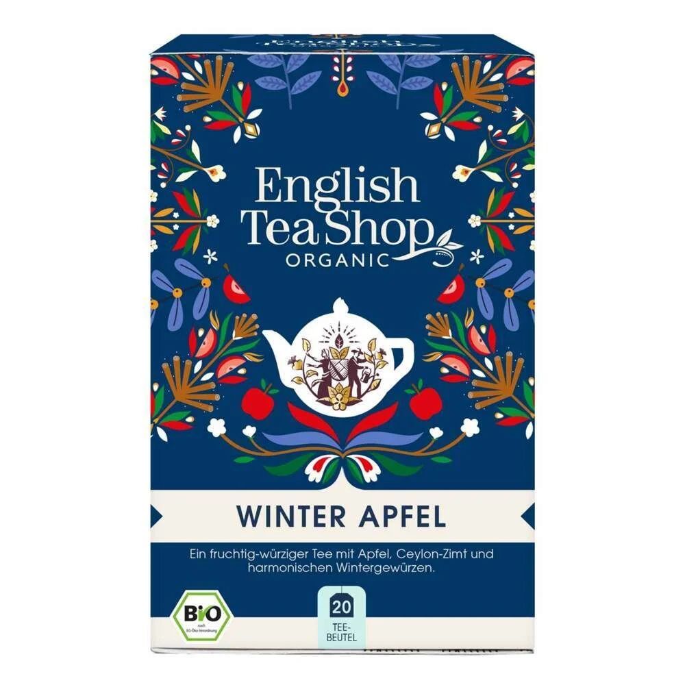 English Tea Shop | Wintertee „Winter Apfel“ – BIO - 20 Teebeutel