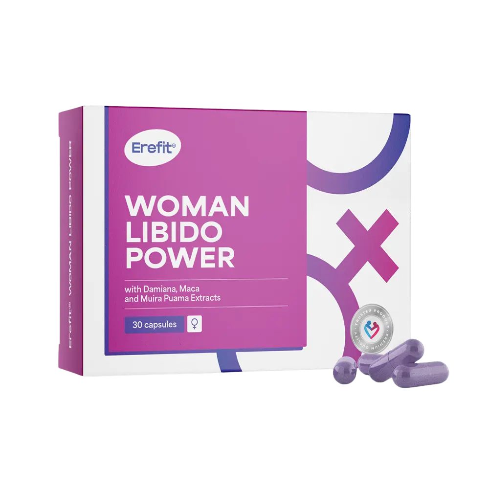 Erefit Woman Complex Libido Power für Frauen und ihr sexuelles Wohlbefinden · 30 Kapseln