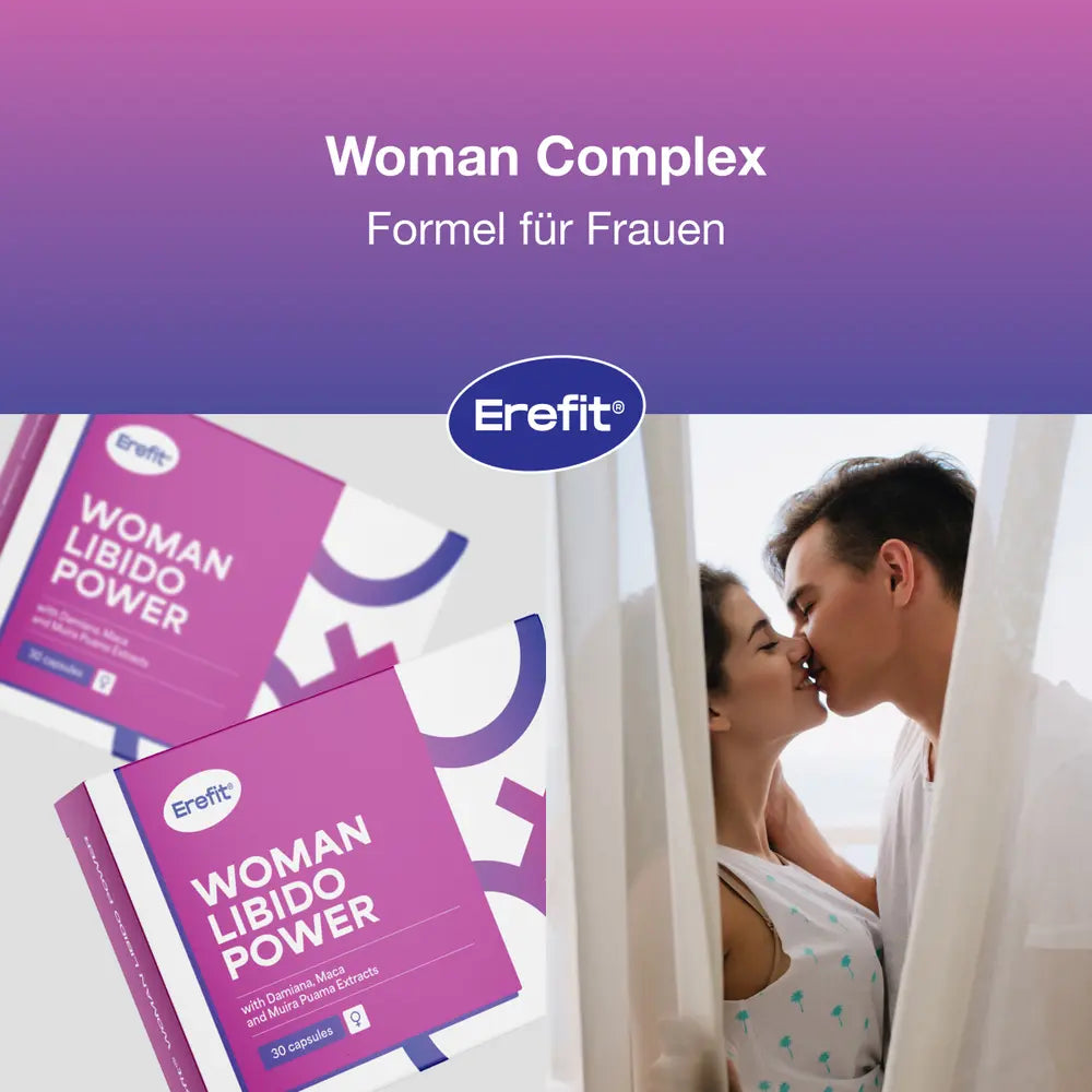 Erefit Woman Complex Libido Power für Frauen und ihr sexuelles Wohlbefinden · 30 Kapseln – Bild 3