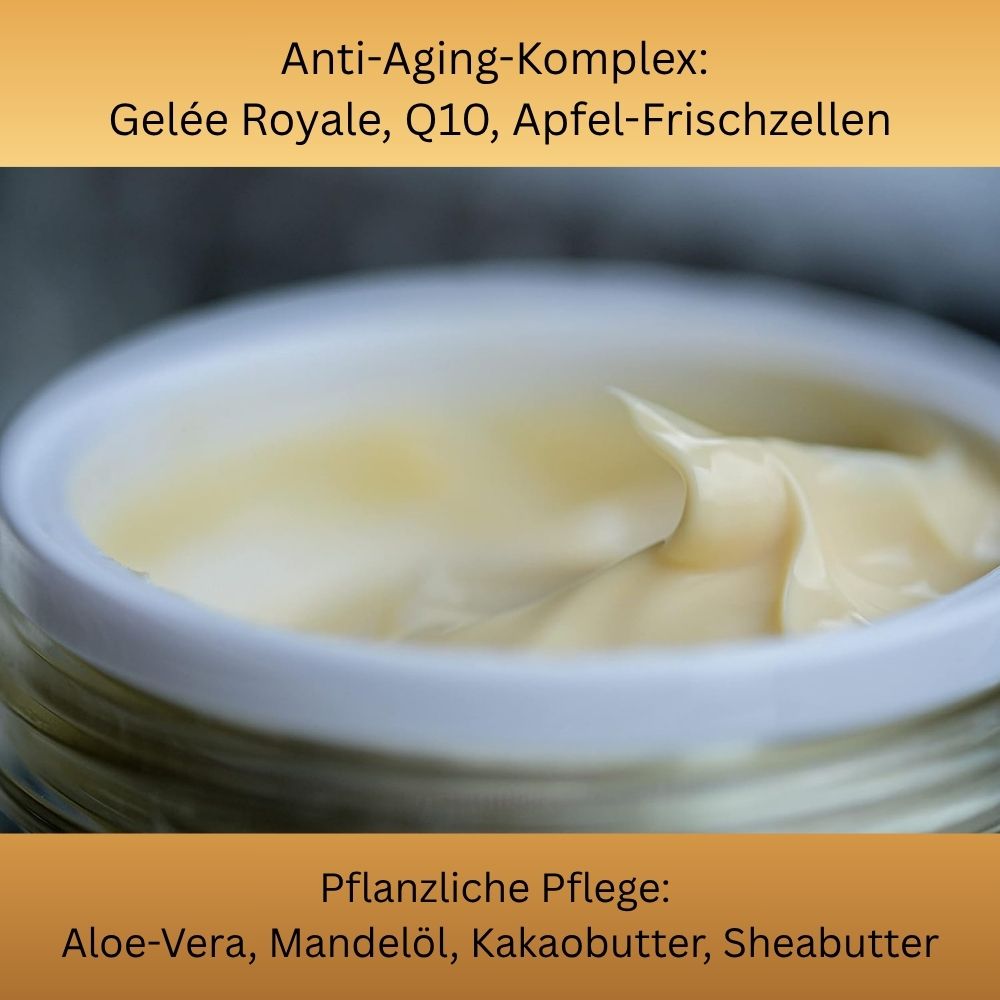 Schloßwald-Bienengut Zellkur-Gelée Royal Feuchtigkeitscreme · 50ml – Bild 3