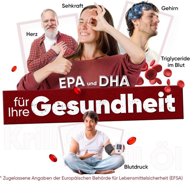 WeightWorld Antarktisches Krillöl für Augen, Gelenke und Haare · 180 Weichkapseln – Bild 4