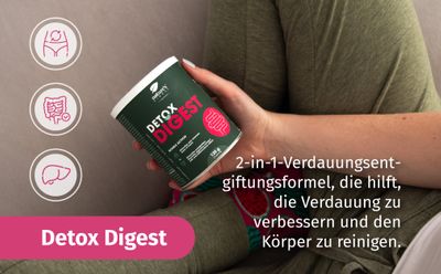 Nature's Finest Detox Digest 2-in-1 Verdauungs-Entgiftungsformel – Bild 6