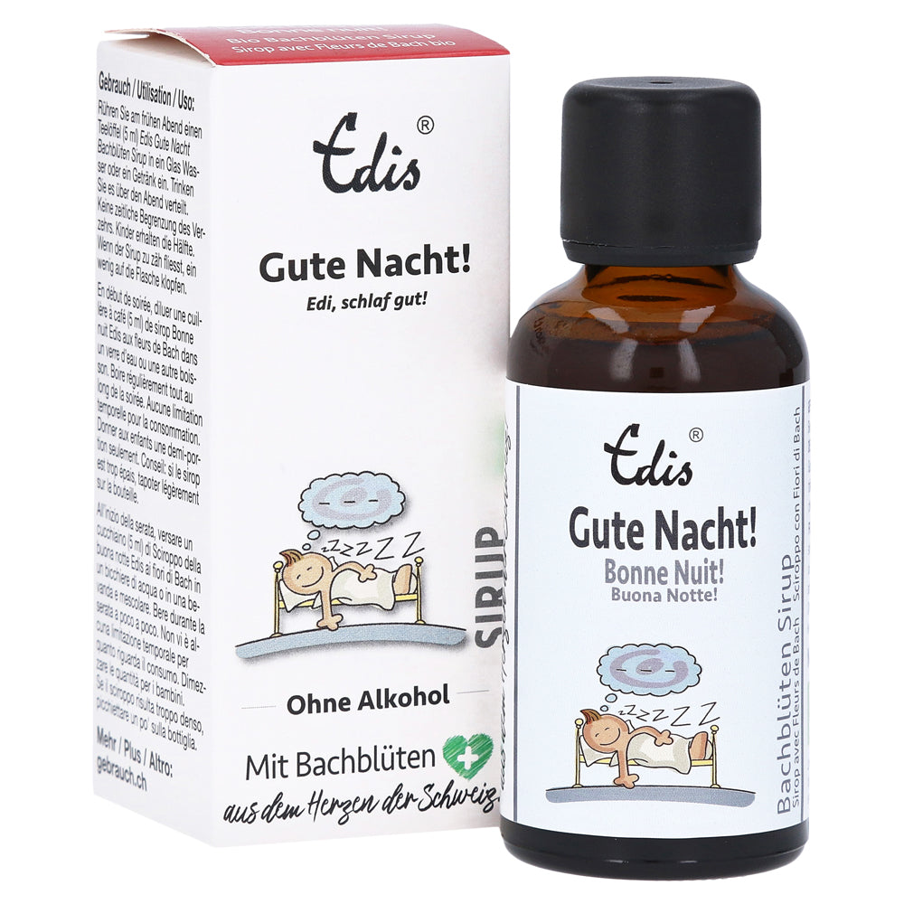 Edi Edis Gute Nacht Bio Bachblüten Sirup