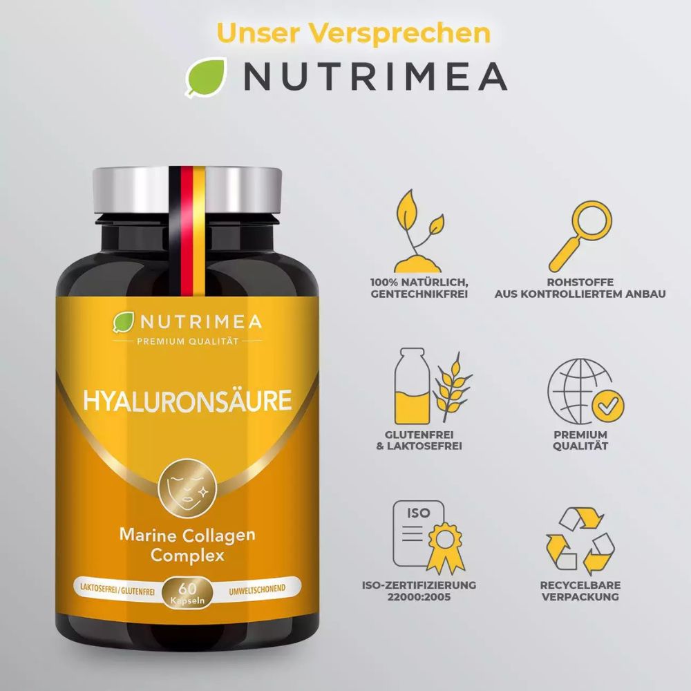 Nutrimea 4in1 Premium Hyaluron · 60 Kapseln – Bild 6