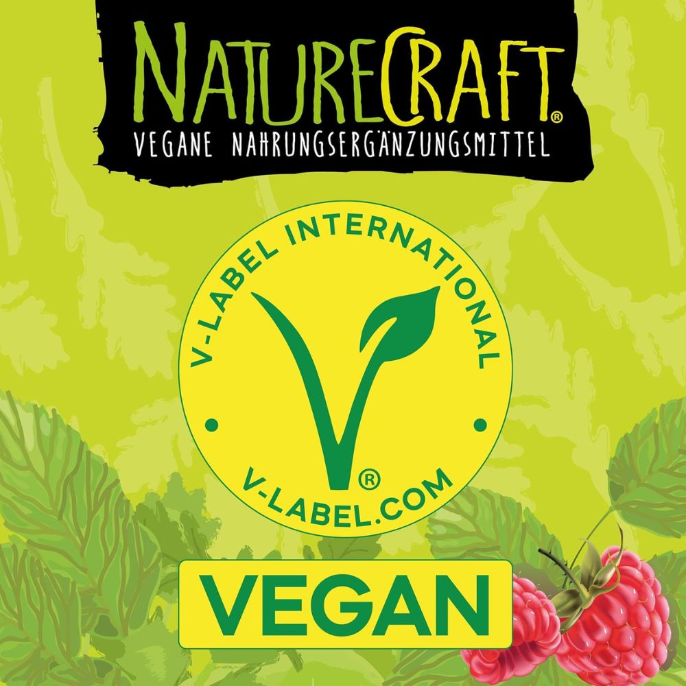NatureCraft Omega-3 Duo-Set · Algenöl Tropfen Kids + Vegan Algenöl Plus -2x20 ml – Bild 4