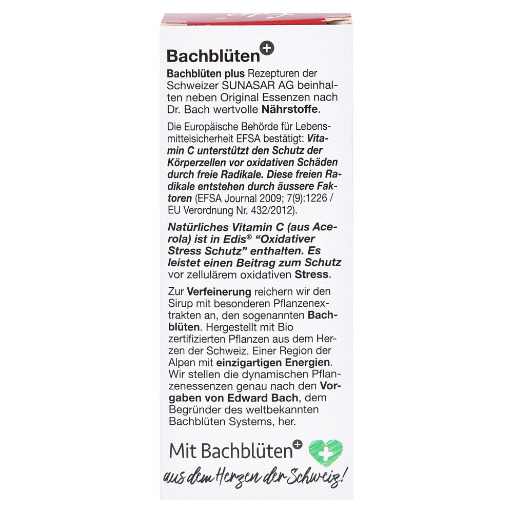 Edi Edis Oxidativer Stress Schutz Bio Bachblüten Sirup – Bild 5