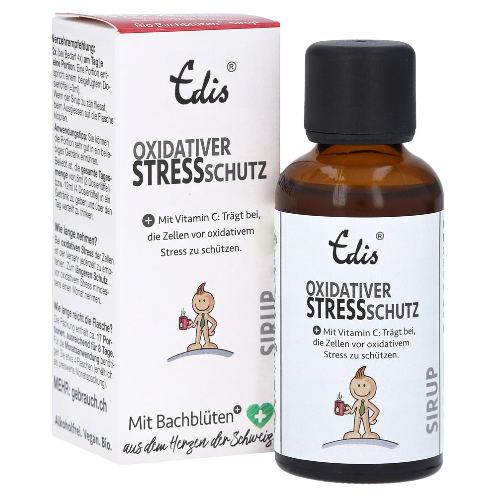 Edi Edis Oxidativer Stress Schutz Bio Bachblüten Sirup