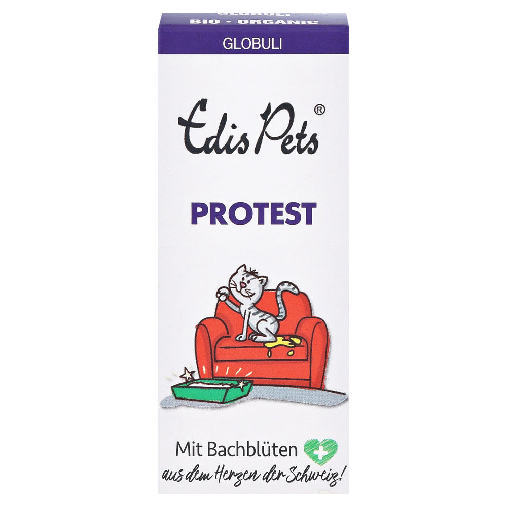 Edis Pets Protest Bio Bachblüten Globuli für Katzen
