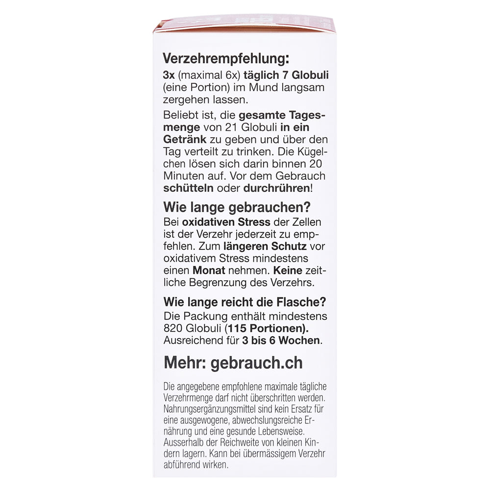Edi Edis Oxidativer Stress Schutz Bio Bachblüten Globuli – Bild 3