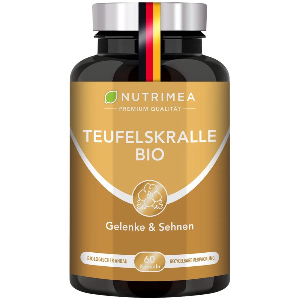 Nutrimea Teufelskralle BIO (Harpagophytum) · 60 Kapseln