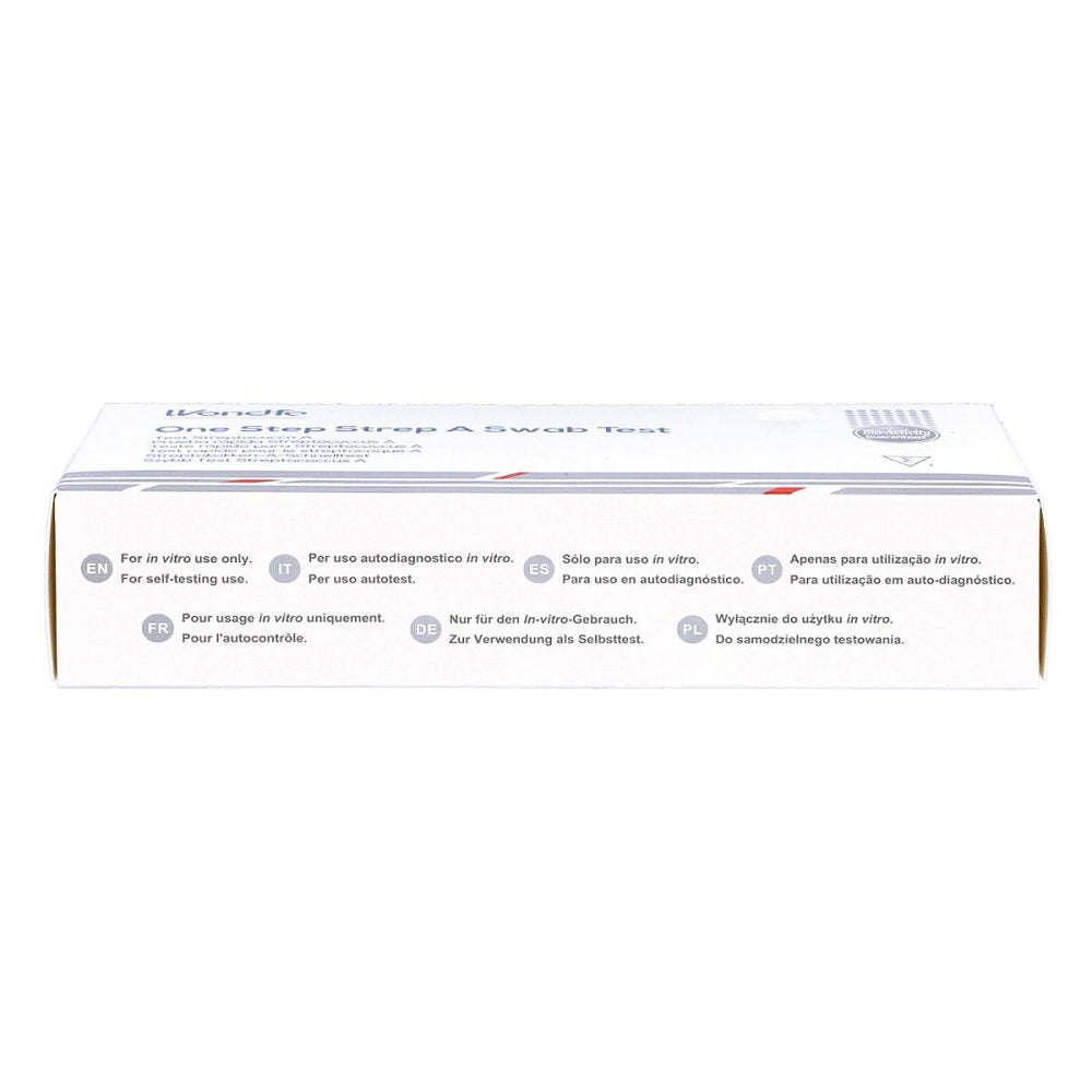 Wondfo | Streptokokken A / Scharlach Selbsttest (Einzelverpackung)