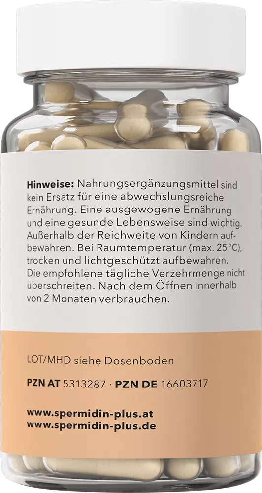 SpermidinPlus Ursprung · 60 Kapseln – Bild 4