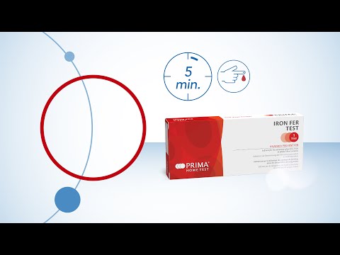 PRIMA | Eisen FER Home Test | Selbsttest zum Nachweis von Ferritinwerten