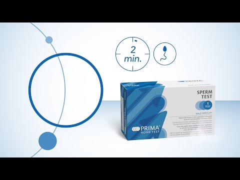 PRIMA | Spermien Home Test | Schneller Selbsttest zum qualitativen In-vitro-Nachweis der Spermienkonzentration | Fruchtbarkeit des Mannes
