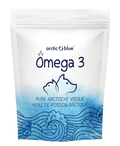Arctic Blue | Omega 3 - Fischölkapseln für Hunde, Katzen & Pferde - MSC (90 kleine Kapseln)