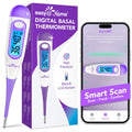 Easy@Home Basalthermometer Fruchtbarkeitsthermometer Ovulationstest zur Zykluskontrolle und Eisprung