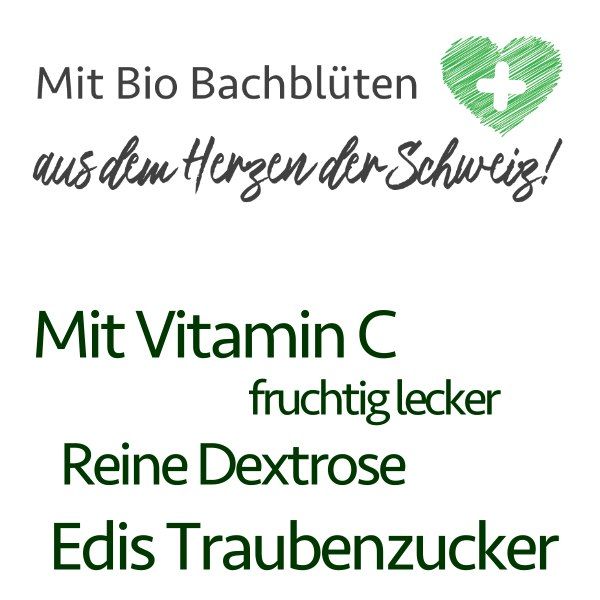 Edi Edis® Power & Energie Bachblüten Traubenzucker – Bild 3