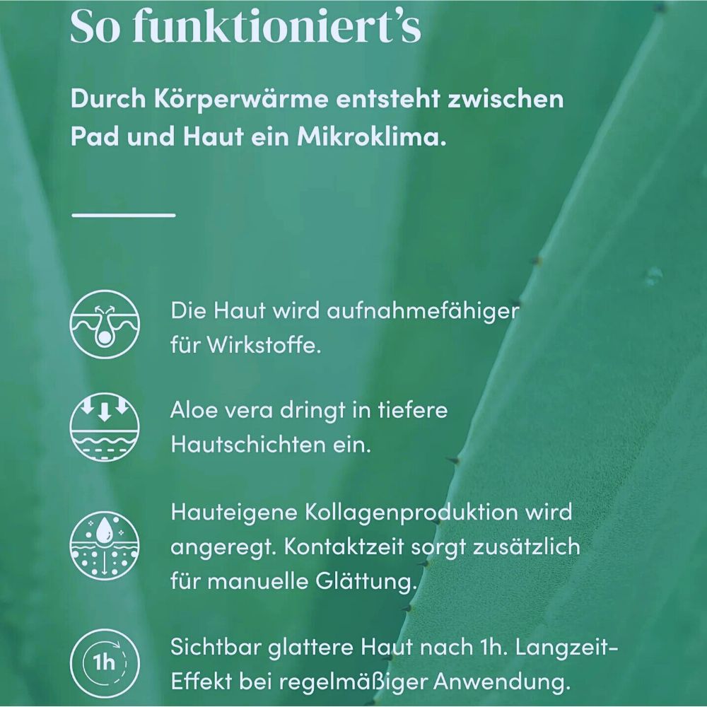 APRICOT Augen-Schläfen Pads "aloe there" mit Aloe Vera · 30 Behandlungen – Bild 6