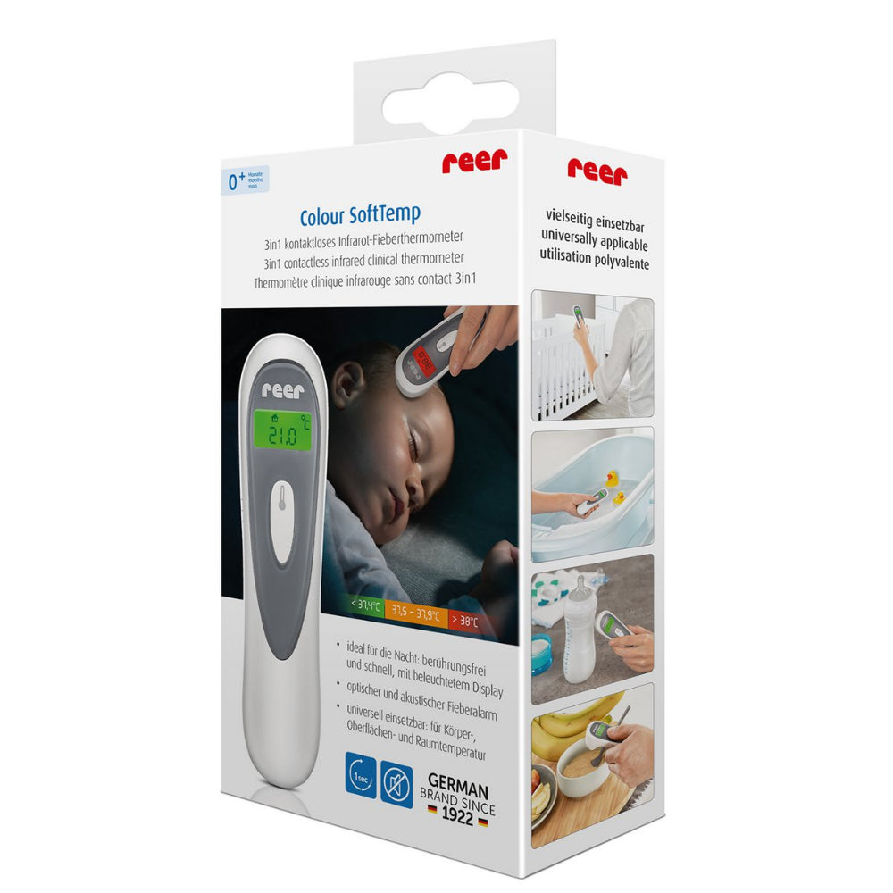 reer Colour SoftTemp 3in1 kontaktloses Infrarot-Fieber Thermometer – Bild 5
