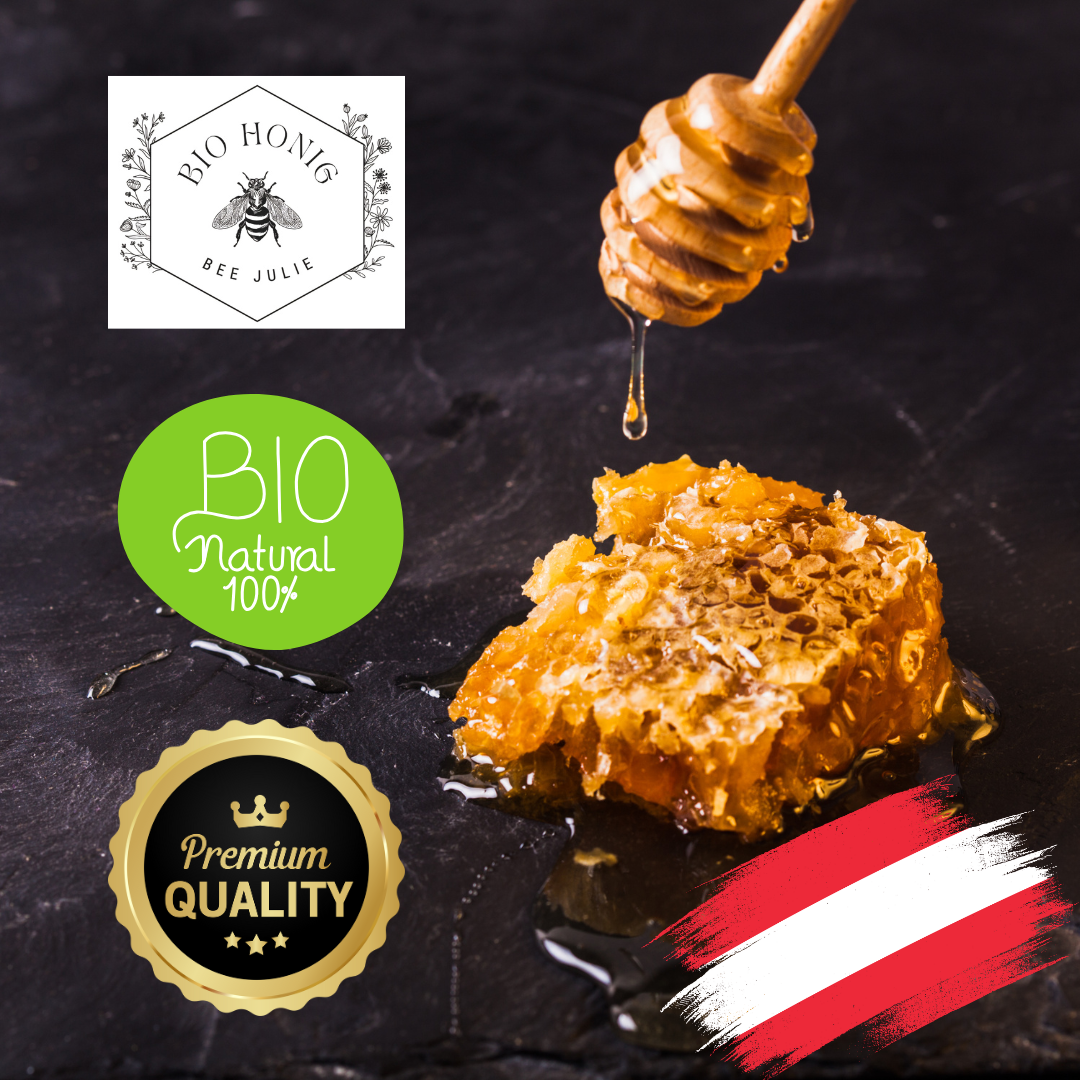 Bee Julie Bio-Honigbär (330g) · Natürlich süß, gesund & praktisch – Bild 3
