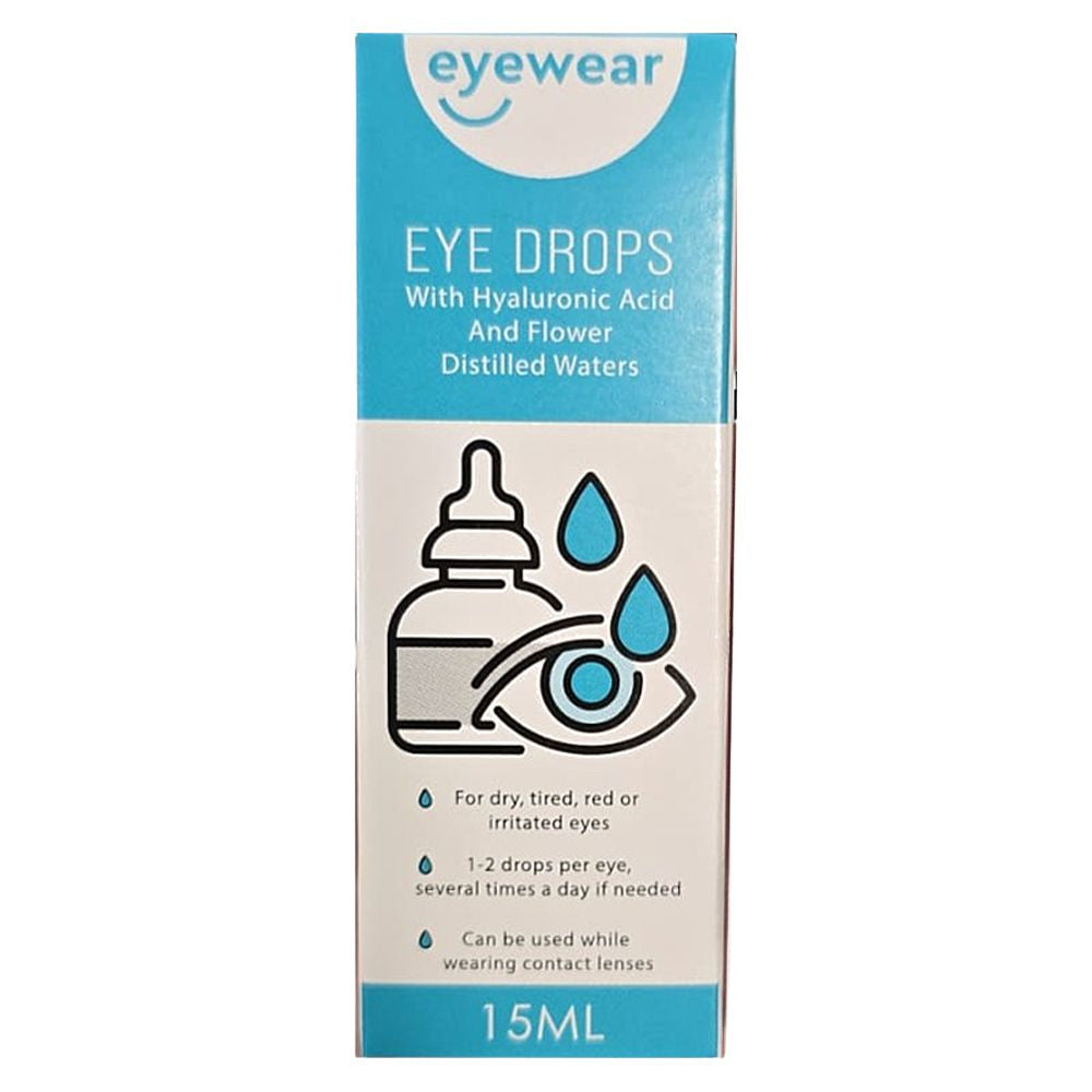 Eyewear | Augentropfen mit Hyaluronsäure & Blütenwässern – 15 ml – Bild 4