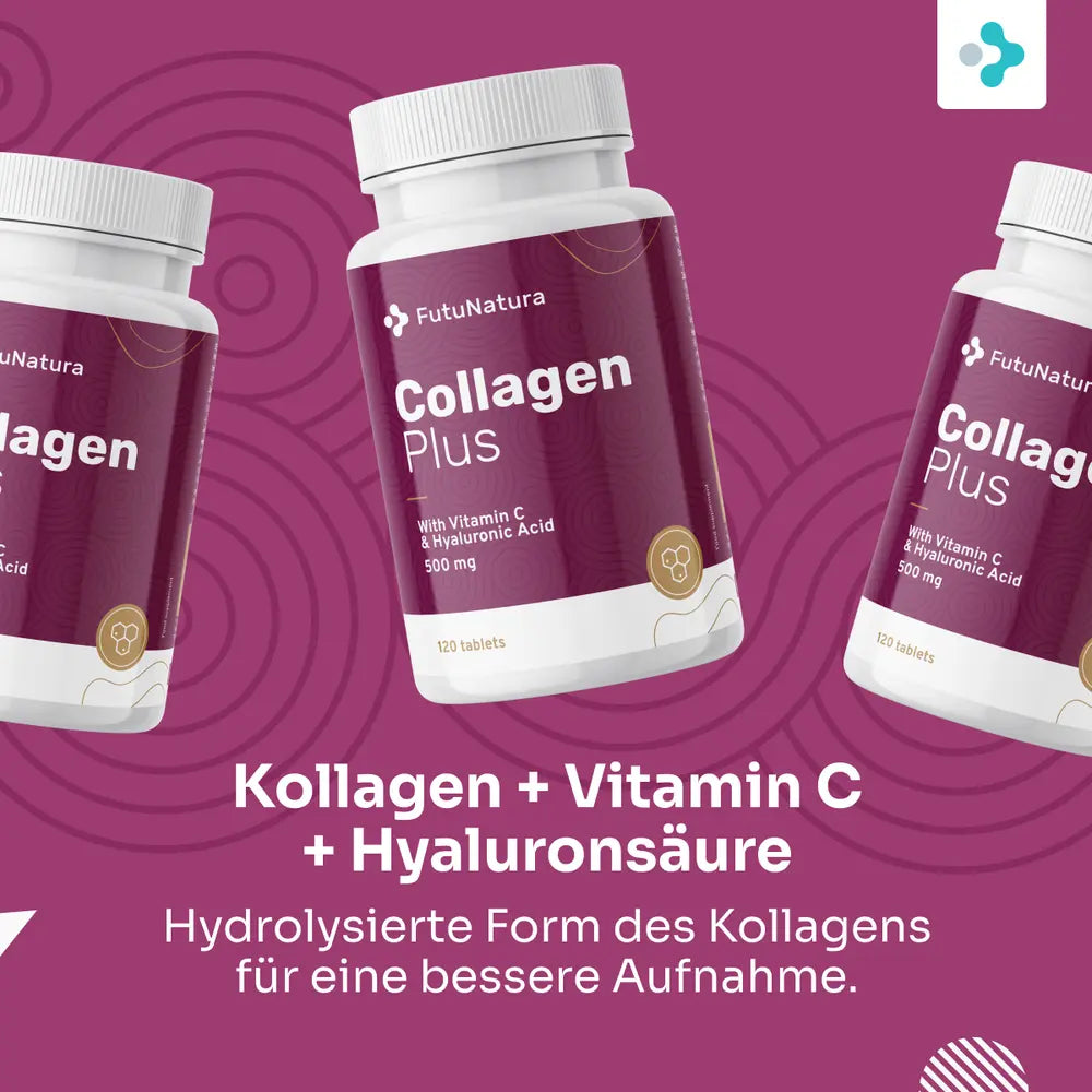FutuNatura Kollagen + Vitamin C + Hyaluronsäure · 120 Tabletten – Bild 5