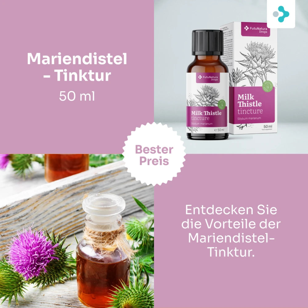 FutuNatura | Mariendistel – Tinktur - 50 ml